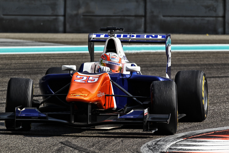 Luca Ghiotto in Gp3 con Trident motorsport