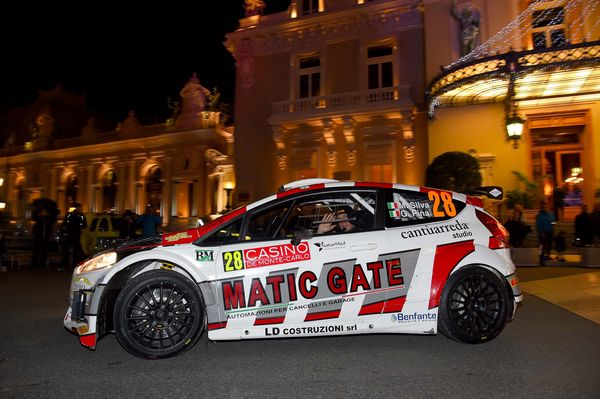 Rally di MonteCarlo Marco Silva Gianni Pina, su Ford Fiesta R5 dellA-Style Team