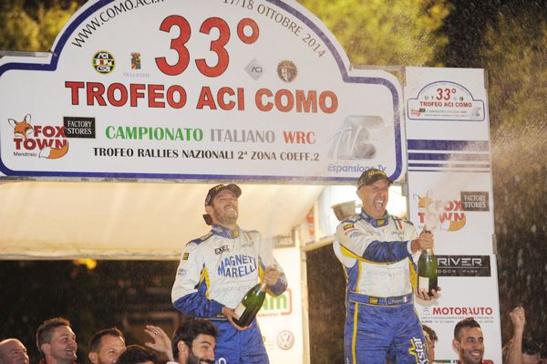 Luca Pedersoli allImola Rally Circuit con la Citroën C4 WRC Magneti Marelli Checkstar