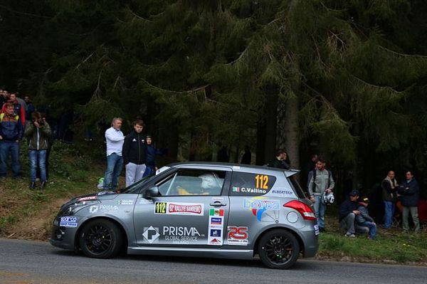 Suzuki Rally Trophy al Rallye Sanremo primi Claudio Vallino e Tiziana De Sole
