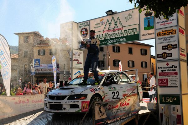 Daniele Tabarelli al Rally Isola d'Elba, prima prova dell'International Rally Cup 2015