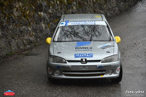 Eros Finotti a podio al Benacus Rally 