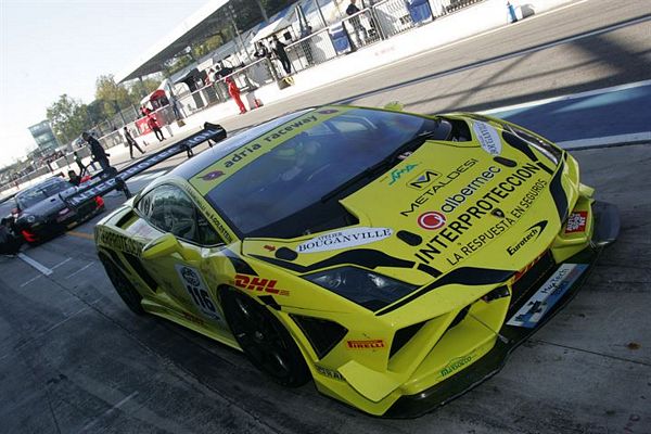 Valori-Cecchi portano in pista  nella GT Cup la Lamborghini Gallardo dell'Eurotech Engineering