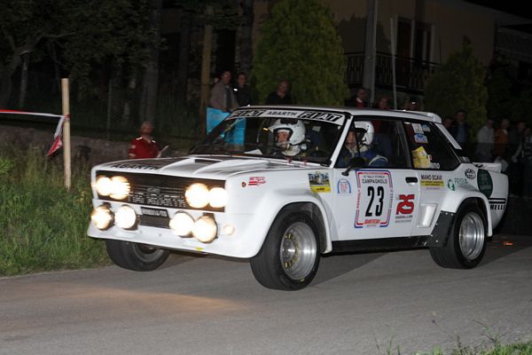 Rally campagnolo autostoriche Fiat 131