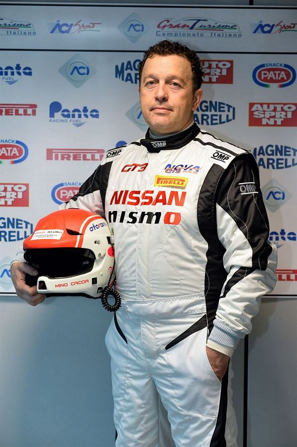 Beniamino Caccia rientra nel Campionato Italiano Gran Turismo con una Ferrari 458 Italia