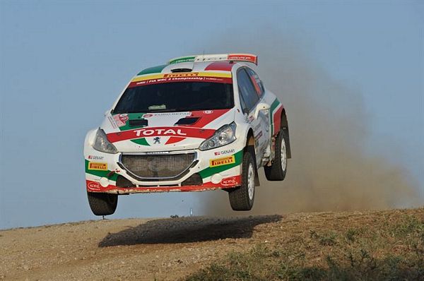 Paolo Andreucci Rally di  Sardgna Peugeot