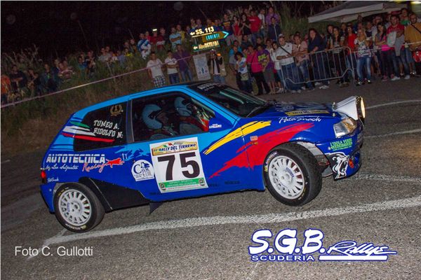 SGB Rallye in chiaro scuro al 12° Rally del Tirreno