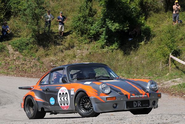 Agostino Iccolti e Giuseppe Ferrarelli Porsche RS Alpi Orientali