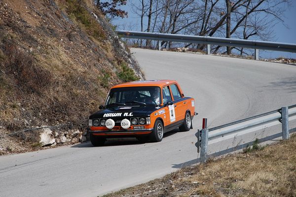Valsugana Historic Rally Fiat 125