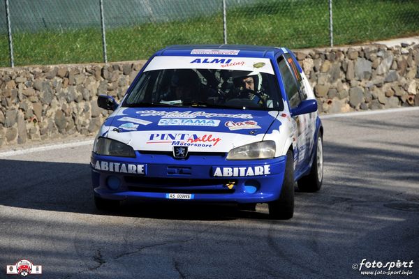 Christian Toscana e Dario Baruchelli sul podio al Rally Ronde del Palladio