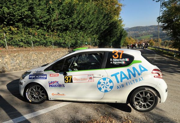 Christian Toscana e Dario Baruchelli sul podio al Rally Ronde del Palladio