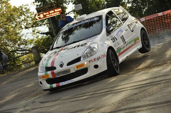 Pisani Manfredi Rally Pomarance Renaul Clio