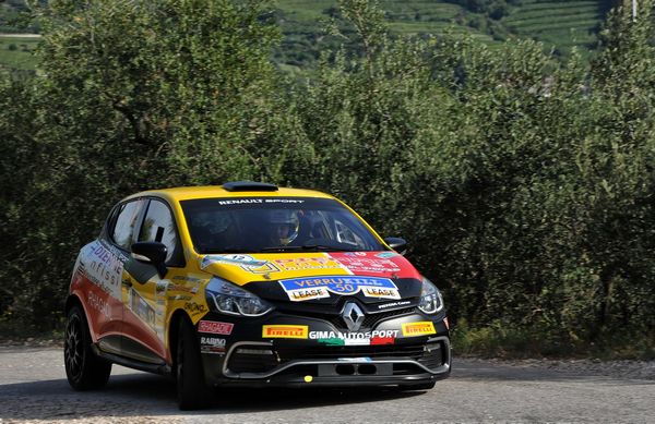Luca Panzani Renault Clio R3T Rally Pomarance