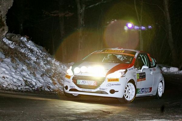 Andolfi e De Tommaso nel Rally WRC a Montecarlo