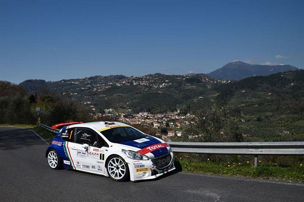 Andreucci-Andreussi, Peugeot 208 T16 R5 vincono il Rally Il Ciocco