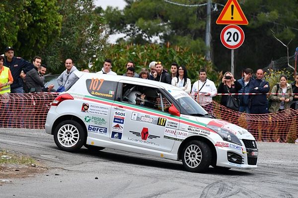 Claudio Vallino e Jacopo Lucarelli in evidenza alla 100th Targa Florio Rally