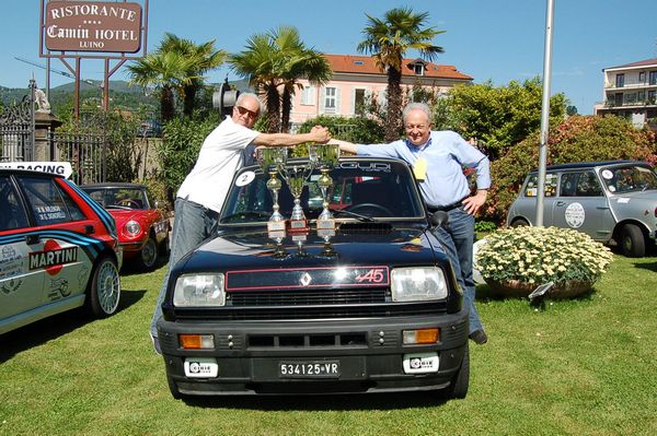 Carlo Pretti e Francesco Gianmarino Renault R 5 Alpine 1400