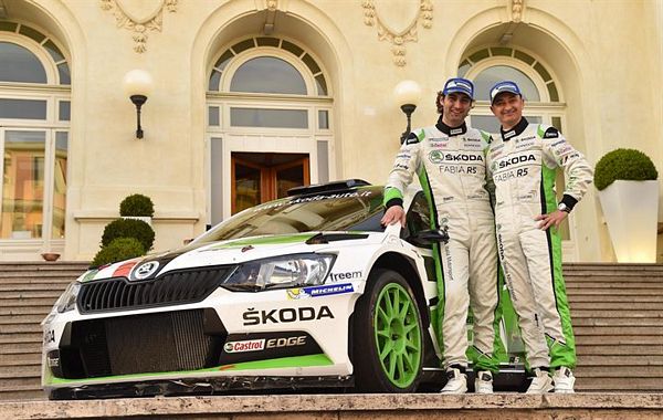 Umberto Scandola e Guido D'Amore, Skoda Fabia R5, sono i vincitori del 23° Rally Adriatico