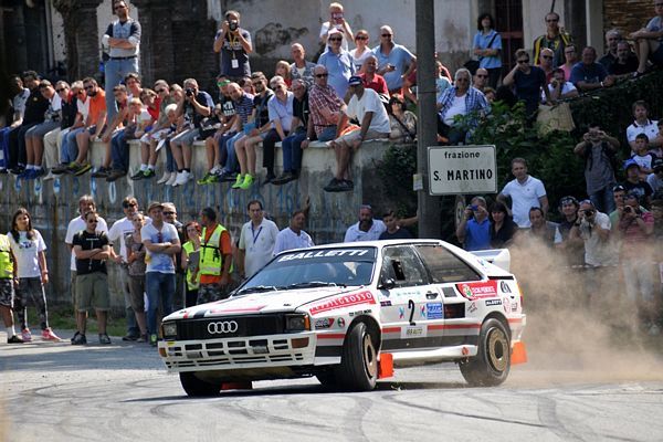 Rally della Lana storico Audi