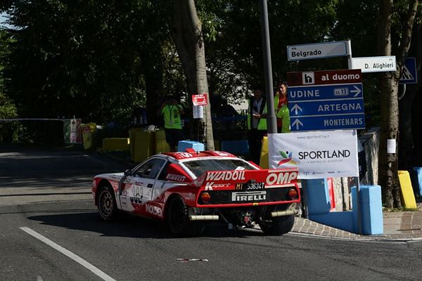 Pedro su Lancia 037 comanda la classifica delle Alpi Orientali Historic