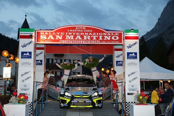 Rally San Martino di Castrozza grazie a Marco Signor e Patrick Bernardi