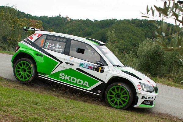 Luca Artino Campione Regionale Rally Toscana  Umbria 2016