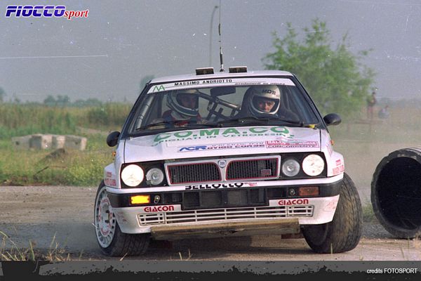 Rally di Adria e del Polesine 1992 Lancia Delta
