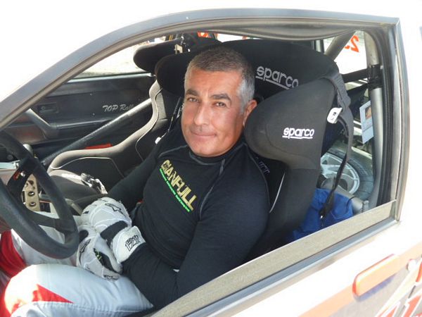 Marco Gianesini al Rally Day dei Colli Scaligeri su Clio 1600