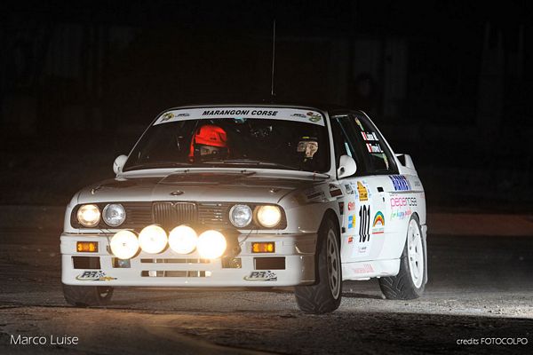 Marco Luise Rally Storico Città di Adria su BMW M3 gruppo A