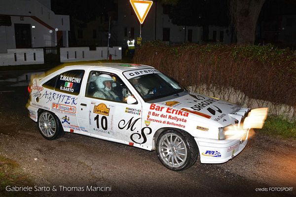 Gabriele Sarto e Thomas Mancini al Rally Storico Citt di Adria Opel Kadett