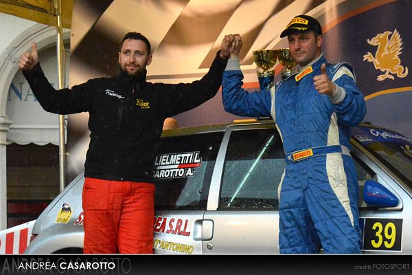 Andrea Casarotto domina in classe K10 al Rally del Grifo 