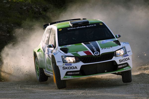 Scandola DAmore su Skoda Fabia R5 vincono il Rally Adriatico