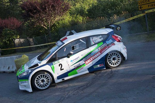 Gabriele Lucchesi e Titti Ghilardi 1 classificati al Rally degli Abeti e dellAbetone 2017