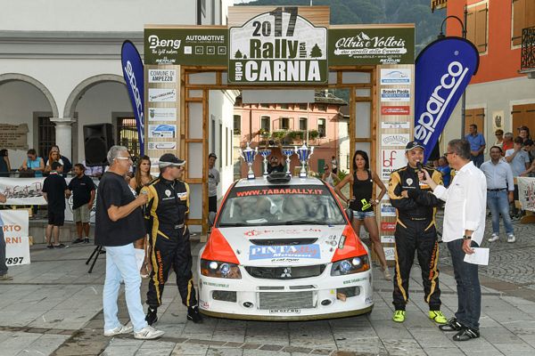 Daniele Tabarelli brilla al Rally Valli della Carnia 
