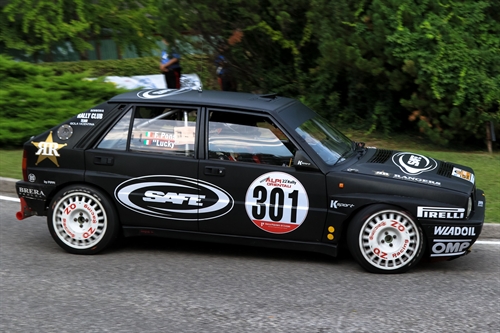 Lucky  Fabrizia Pons Lancia Delta Integrale Rally Alpi Orientali Historic