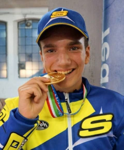 Edoardo Portigliatti Campione italiano di trial Juniores A 