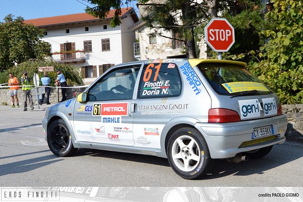 Rally Nova Gorica da dimenticare per Eros Finotti