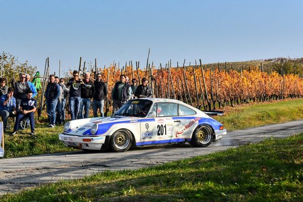 Rally del Piemonte Guagliardo Frasson Porsche