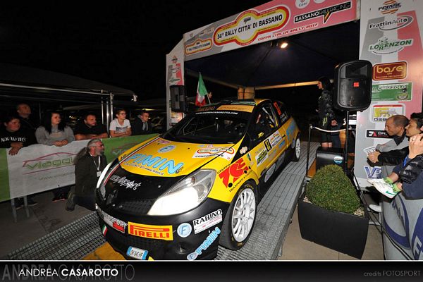 Andrea Casarotto vince in Zona 2 il Rally Citt di Bassano 