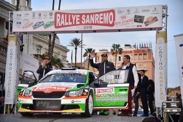 Rally di San Remo leopoldo Maestrini Skoda Fabia PA Racing