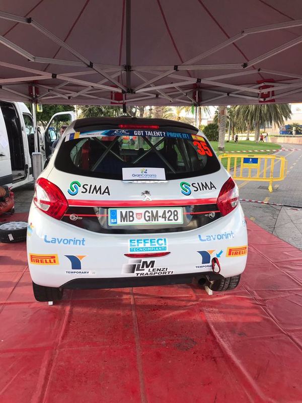 Winners Rally Team Europa Mattia Vita