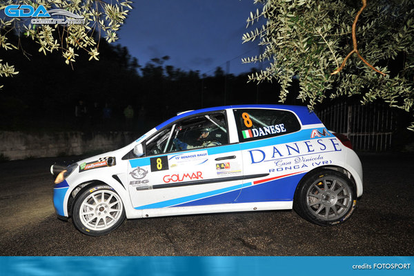 Un Benacus rally bagnato porta esperienza a Luca Danese