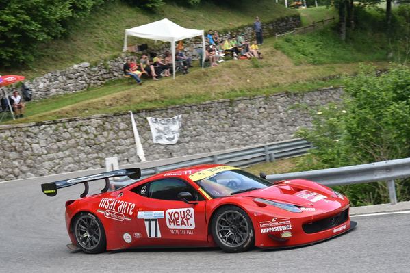 Luca Gaetani Ferrari 458 GT3 Verzegnis