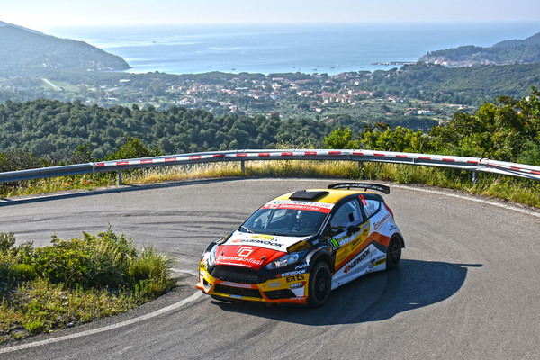 Luca Panzani al Rallye Isola dElba  gara difficile ma podio confermato
