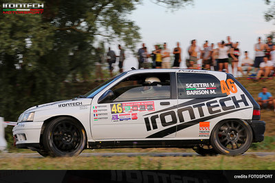 Irontech Motorsport al Rally Citt di Scorz con Valerio Scettri e Veronica Verona