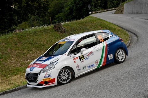 Rally del Friuli Tommaso Ciuffi Peugeot 208