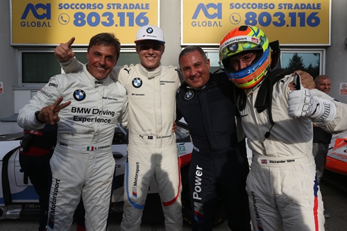 Vallelunga, vittoria per Comandini Johansson Sims BMW M6 GT3