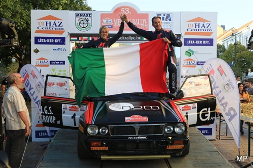 Lucky Europeo Rally Auto Storiche Lancia Delta