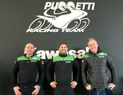 Puccetti e Michel Fabrizio al Mondiale Supersport 600 con Kawasaki