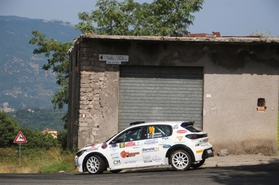 Jacopo Trevisani, 1000 Miglia Peugeot 208 Rally 4 GF Racing 